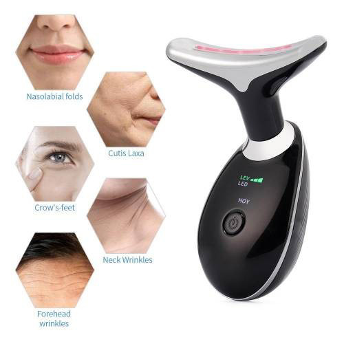 صاویر کاربرد ماساژور لیفت MGE-009 روی نقاط مختلف صورت – تحریک کلاژن با ویبره ۱۲۰۰ بار در دقیقه