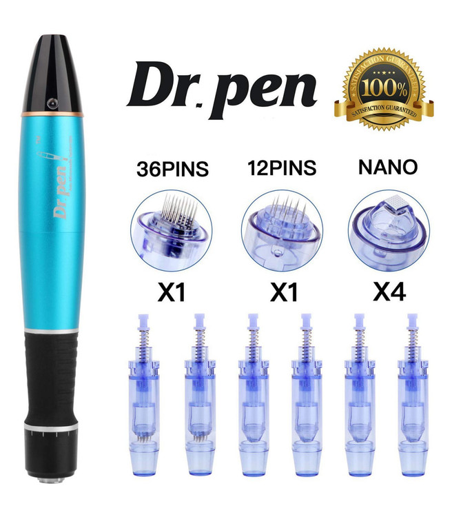 تصویر دستگاه میکرونیدلینگ حرفهای درماپن با سوزنهای ریز برای جوانسازی و درمان جای جوش پوست