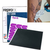 کاغذ استنسیل تاتو ۳ برگی برند اسپیریت – کاغذ انتقال طرح بنفش مخصوص تاتو