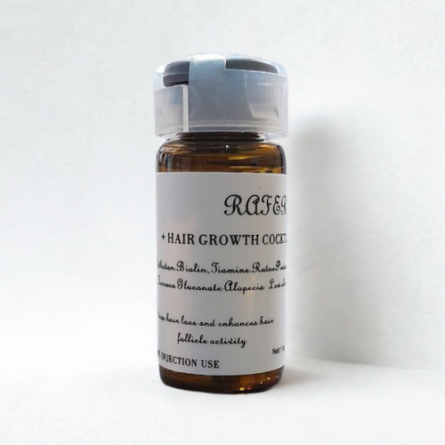 بطری کوکتل رشد مو RAFER Hair Growth Cocktail – سرم تقویت فولیکول و جلوگیری از ریزش مو