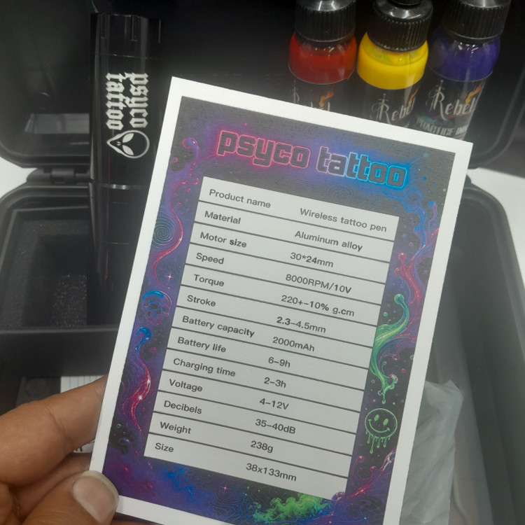 دستگاه تاتو پن شارژی مدل b120